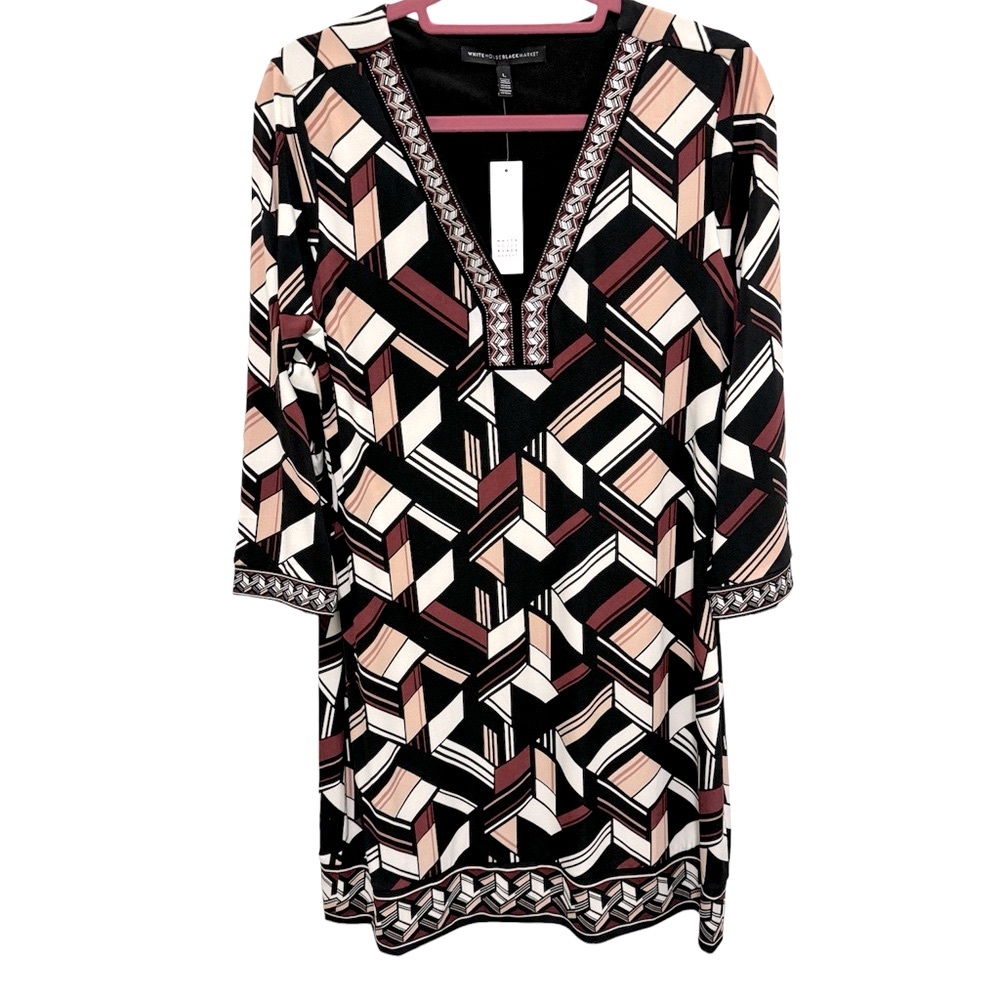 🌟NWT Women’s White House Black Market Dress 👗 size large. - Picture 5 of 7